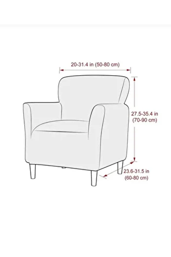 intil Seat Cover Armchair Cover Single Person Armchair Key Pattern Elastic Washable 1 Pc Sofa Cover