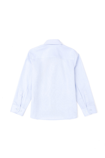 U.S. Polo Assn. Cămașă de bază pentru băiat - albastru deschis, mânecă lungă 50284001 -VR003