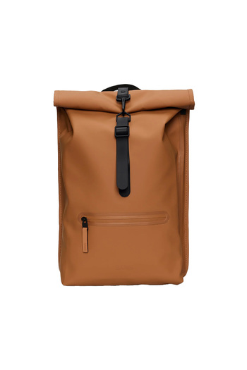 Rains Rolltop Backpack W3 Unisex Κόκκινο σακίδιο πλάτης UNISEX BACKPACK 13320