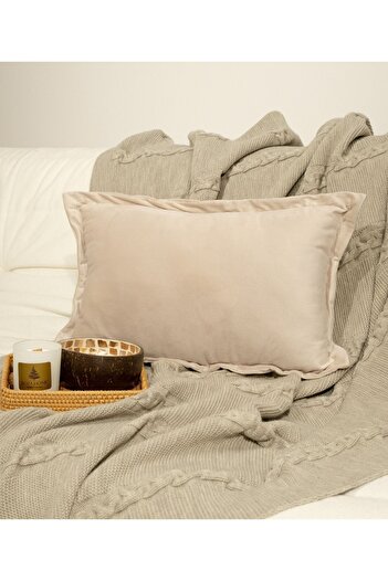 Koza Home Μαξιλάρι İbiza Mink Velvet 30x50 5013