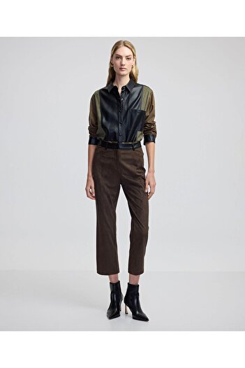 İpekyol Suede Textured Pants