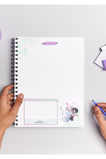 Home Needy Girl Overdose Anime Spiral Notebook A5 (50 Sheets)