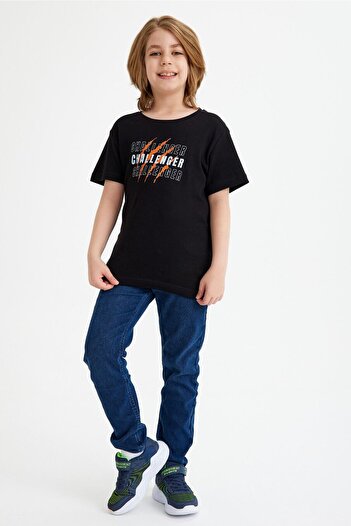 CC STORE Panther Printed Children's T-Shirt 5 - 15 Years Old