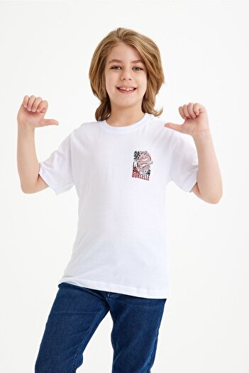 CC STORE Dragon Printed Children's T-Shirt for Ages 5-15