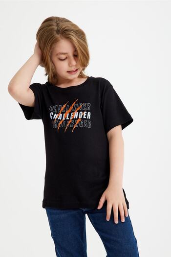 CC STORE Panther Printed Children's T-Shirt 5 - 15 Years Old