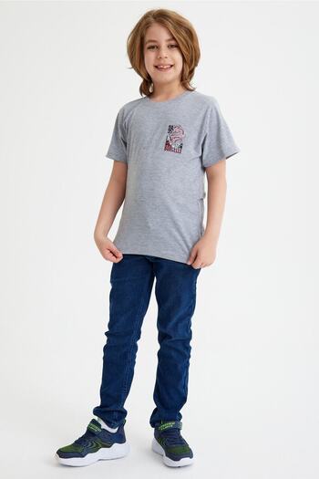 CC STORE Dragon Printed Children's T-Shirt for Ages 5-15