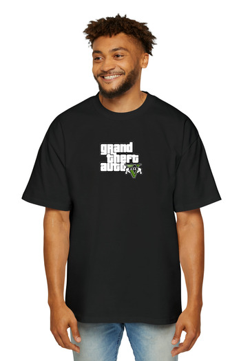CC STORE GTA 5 - GTA V Design Printed Black - White T-shirt Oversize