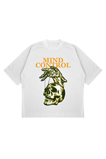 CC STORE MIND CONTROL DESIGN OVERSIZE BLACK T-SHIRT