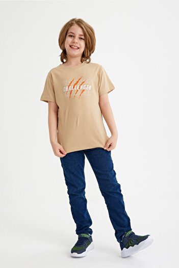 CC STORE Panther Printed Children's T-Shirt 5 - 15 Years Old