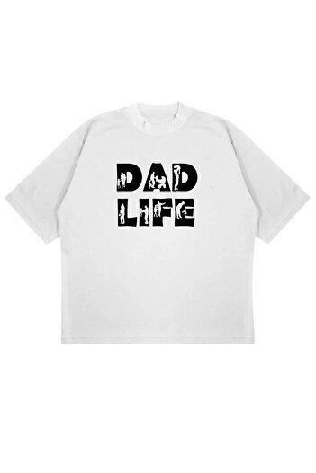 CC STORE Father's Day- Printed Oversize Black T-Shirt