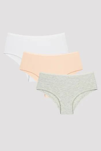 Penti Κοριτσίστικο Soft Basic Hipster εσώρουχο 3 τεμαχίων