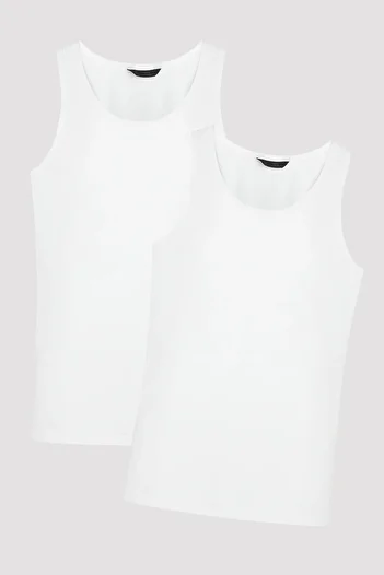 Penti White Men's 2-Piece Undershirt