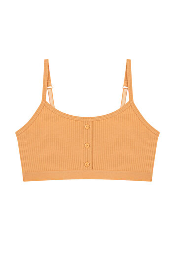 Penti Çok Renkli Teen Grey Button Rib 2li Yarım Atlet