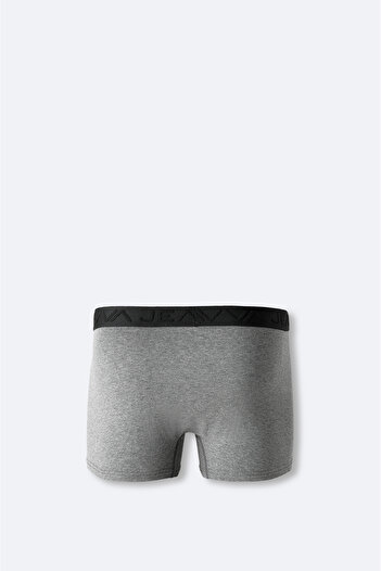 Avva Erkek Antrasit Basic Pamuklu Tekli Regular Fit Boxer B009510