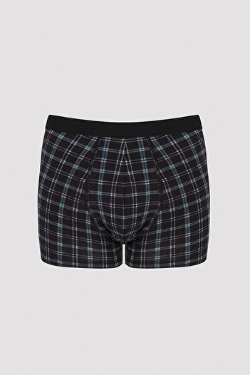 Penti Tartan Desenli 3 lü Boxer