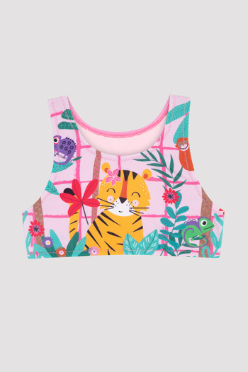 Penti Girl's Forest Halter Bikini Set