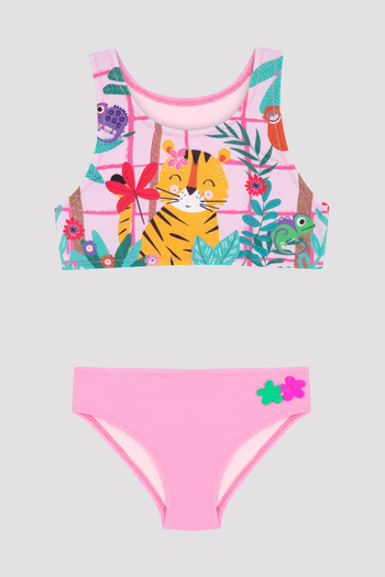 Penti Girl's Forest Halter Bikini Set