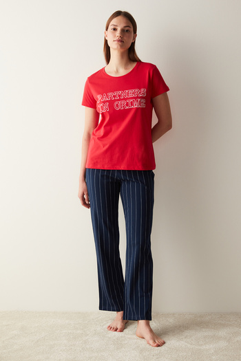 Penti Partners in Crime Çok Renkli Pijama Takımı