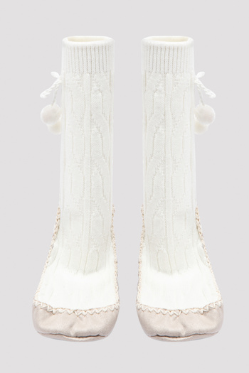 Penti Soft Pompom Knit Socks