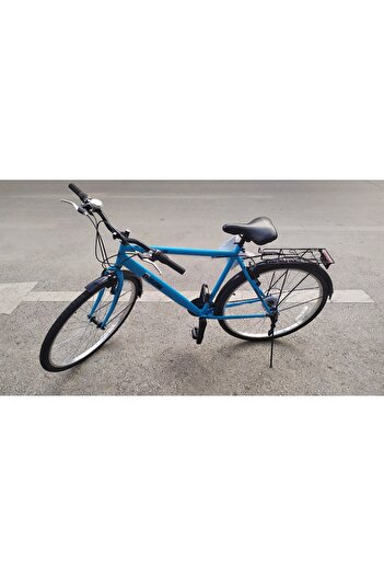 Bisan Hardy-S V Fren Shimano 21 Vites 26 Jant Şehir Bisikleti Mavi Siyah 19 İnç Kadro