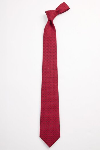 Tudors Patterned Classic Men's Tie with Pocket Handkerchief