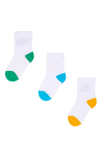 Miny Center Boy's 3-Piece Socks