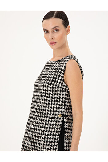 Pierre Cardin Black Regular Fit Woven Dress 50292086-Vr046