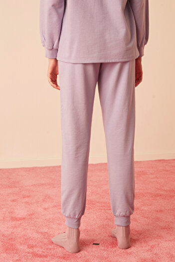 Penti Lilac Cuff Trousers