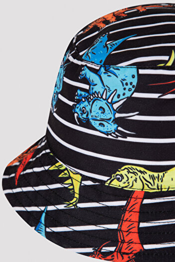 Penti Multicolored Boy's Dinosaur Hat