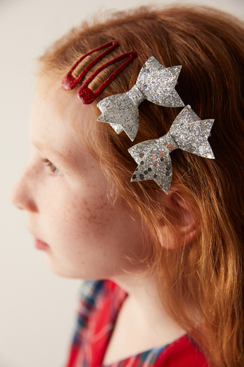 Penti Girl's Red Buckle Set