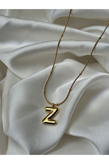 RGAccessories Altın Kaplma Minimal Z Harfli Kolye