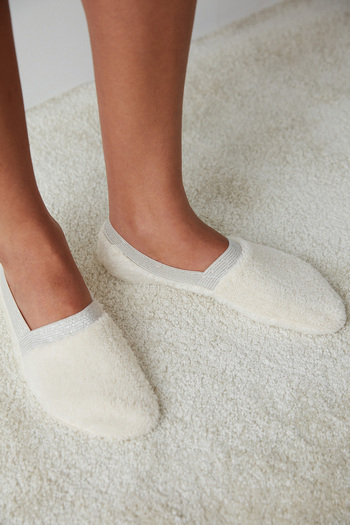 Penti Beige Colored Softy Çetik Socks