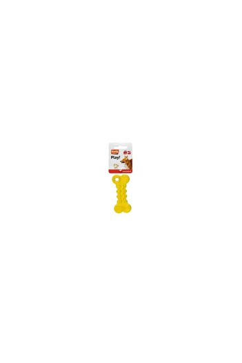 Karlie Bone-Shaped Toy for Dogs Yellow 10X4X1,5