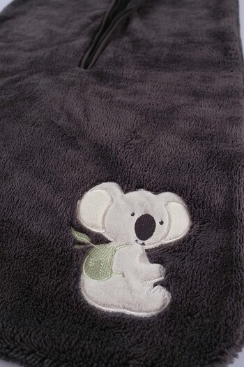 Uygun Bebe Wellsoft Children's Bag Sleeping Bag 4-5 Years 110 Cm Koala Embroidered