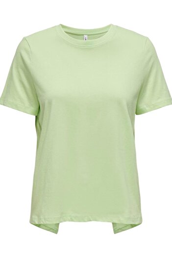 ONLY ONLKELLY LIFE S/S BACK WRAP TOP JRS15319398 GREEN