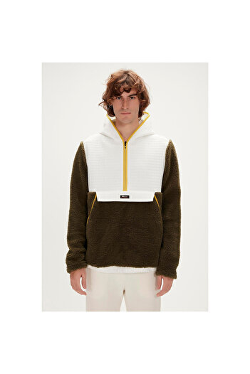 Bad Bear Leonard Half-Zip Plush Jacket Men's Fleece