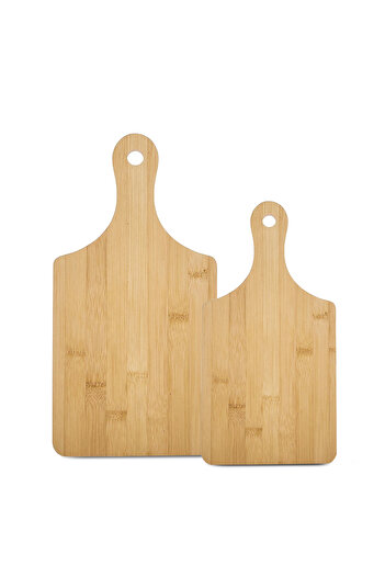 HOMİNG Homing Lui Natural Bamboo 2-Piece Cutting Board 241715