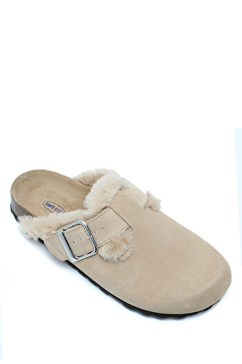 Kifidis K14207-029SD Kifidis Soft Step Kadın Süet Deri Sabo Mantar Terlik 36-41