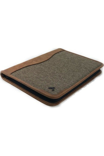 Önder Brown A4 Zippered Hand Portfolio