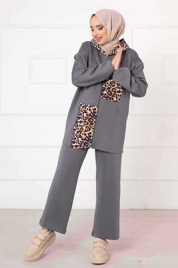 EBRUTESETTÜR Σετ κατάδυσης με φερμουάρ Leopard Garnish