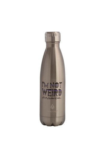 manna Printed Insulated Stainless Steel Water Bottle 500ml