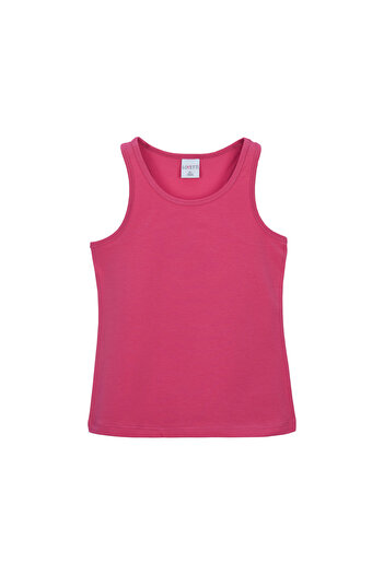 LOVETTI Fuchsia Girl's Swimming TanK - Basic Model