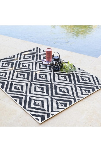Atmosphera Geometric Pattern Decorative Indoor/Outdoor Rug 120 x 160cm