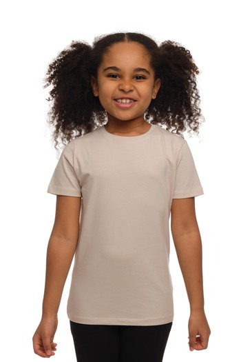 LOVETTI UniSex Children'S T-Shirt - Stone Color, Zero Collar, Short Sleeve