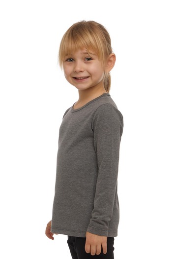 LOVETTI Ice Grey Lycra Εποχιακά μακρυμάνικα φούτερ για κορίτσια