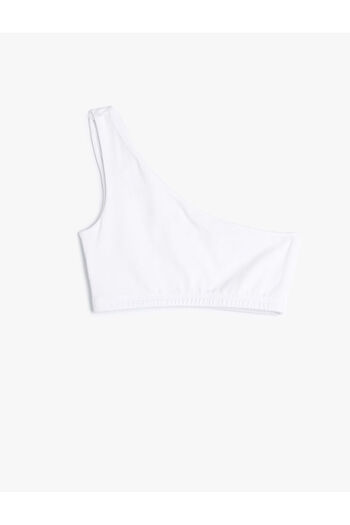 Koton Single Shoulder Athlete mit Fensterdetail Baumwolle