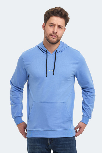 Slazenger Men's Sweatshirt - Oslo in Turquoise