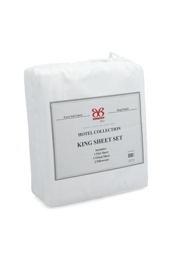 Bibb Home Hotel Collection Extra Soft Fabric Bed Sheet Set