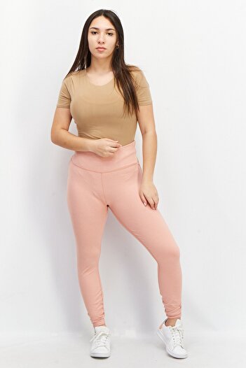 Puma Women 7/8 Brand Logo Tights, Peach