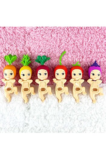 Choice Sonny Angel Yalan Sevimli Melek Bebek Masa Süsü 12 Adet Küçük Melek Bebek Manzara Süsü Animasyon...